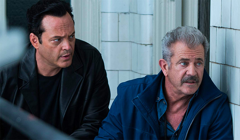 Mel Gibson, Vince Vaughn dans Traîné sur le bitume