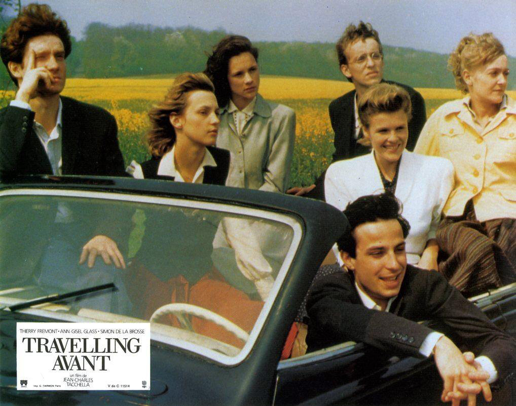 Thierry Frémont, Ann-Gisel Glass, Simon de La Brosse dans Travelling avant