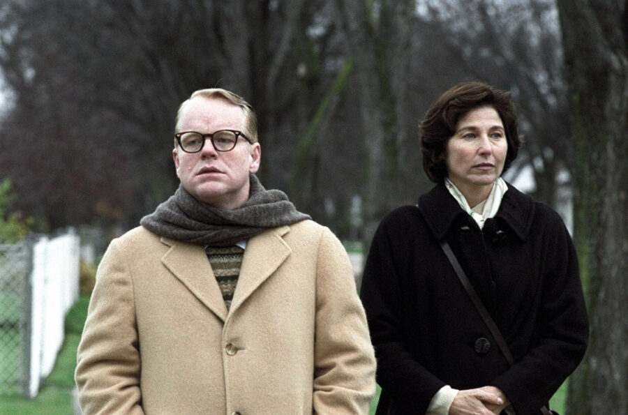 Afficher l'image Philip Seymour Hoffman, Catherine Keener