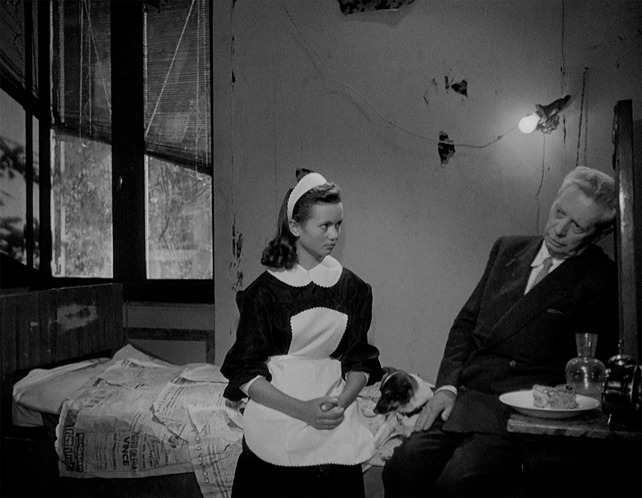 Maria Pia Casilio, Carlo Battisti dans Umberto D.