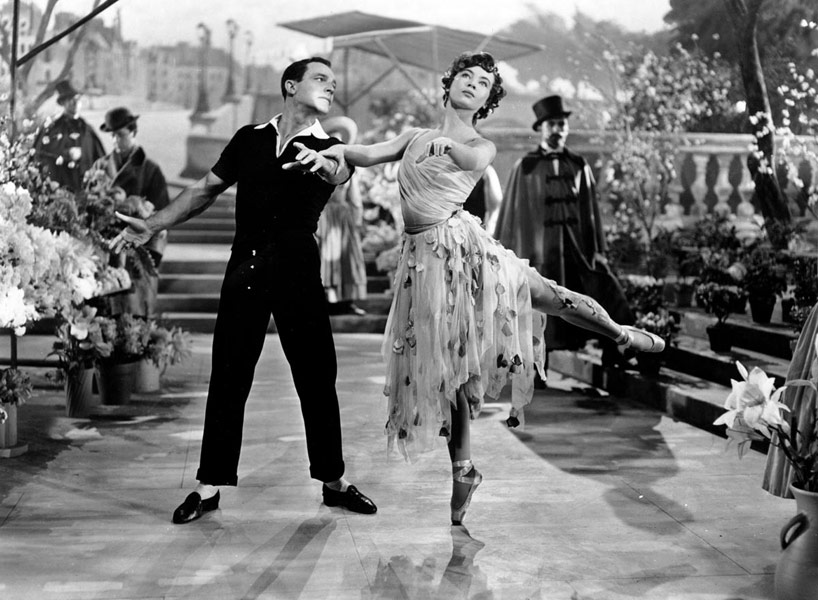 Gene Kelly, Leslie Caron dans Un Américain à Paris