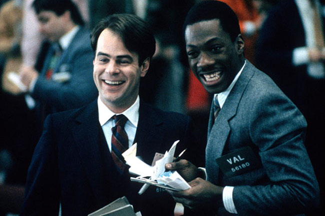 Dan Aykroyd, Eddie Murphy dans Un Fauteuil pour 2