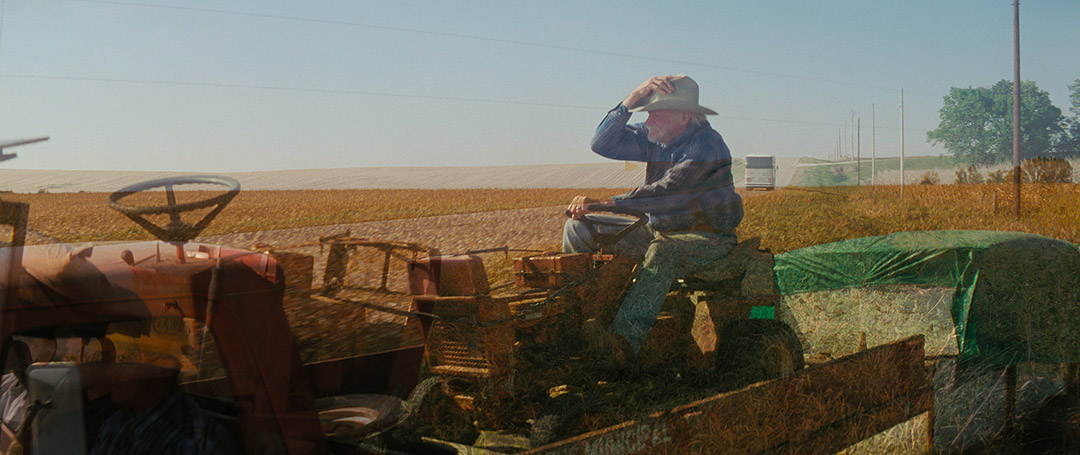 Richard Farnsworth dans Une Histoire vraie