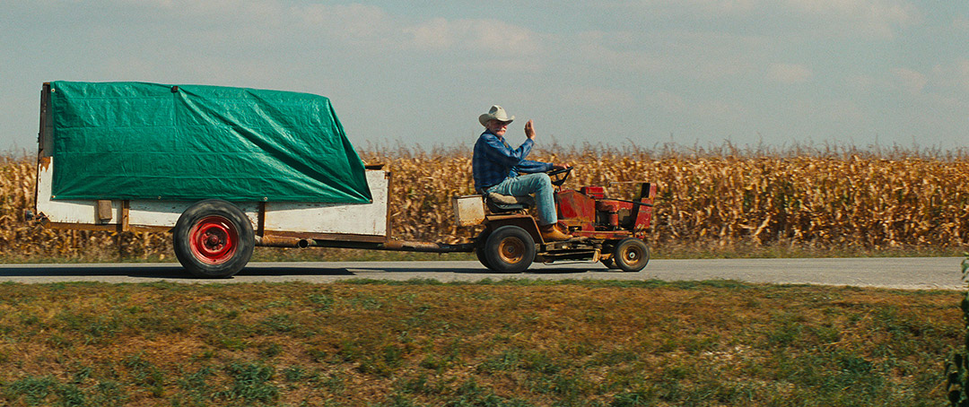 Richard Farnsworth dans Une Histoire vraie