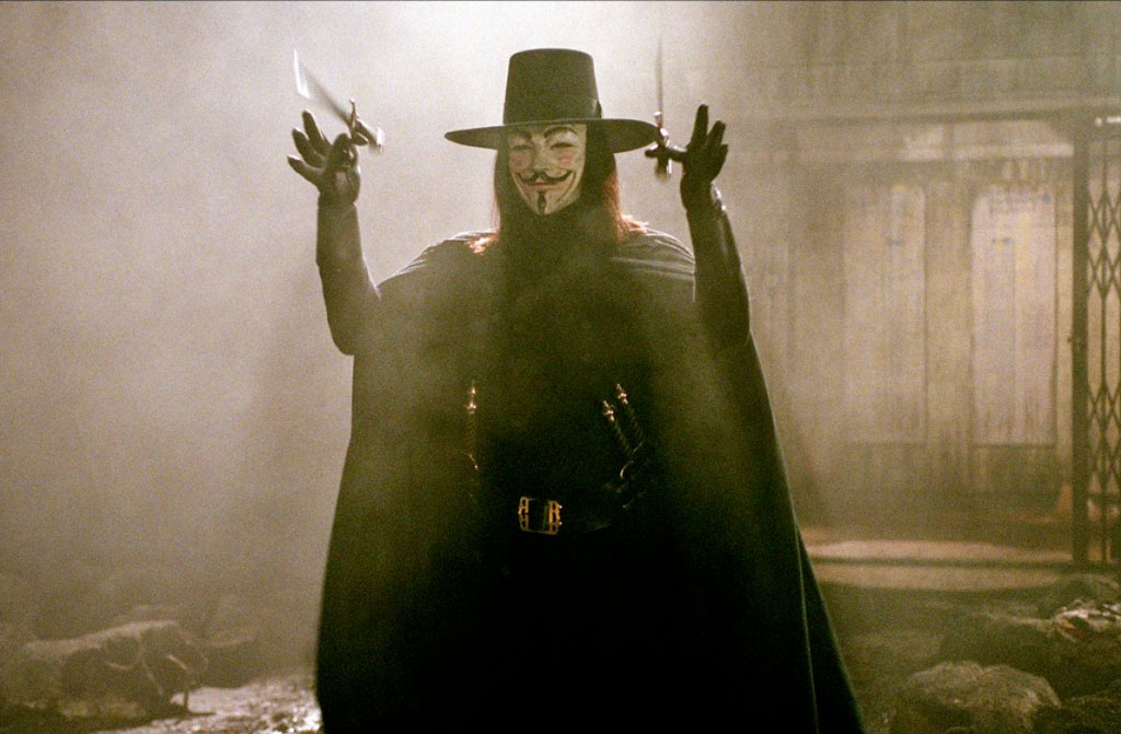 Hugo Weaving dans V pour Vendetta