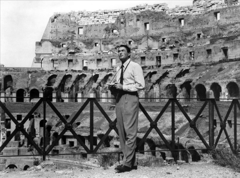 Gregory Peck dans Vacances Romaines