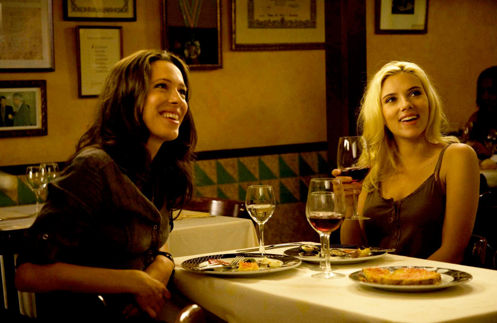 Scarlett Johansson, Rebecca Hall dans Vicky Cristina Barcelona