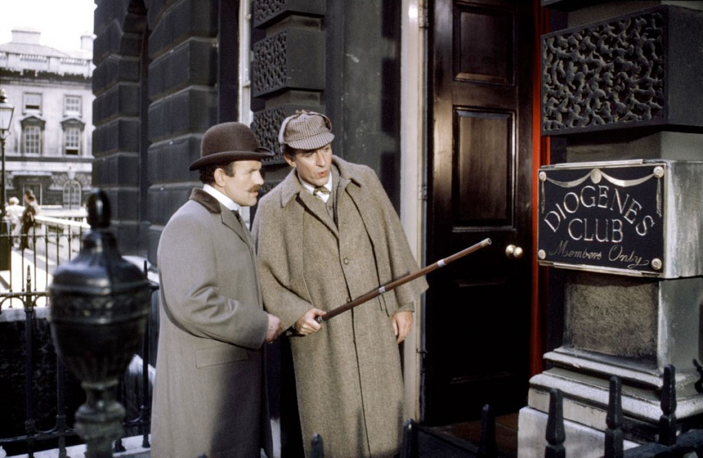 Robert Stephens, Colin Blakely dans La vie privée de Sherlock Holmes