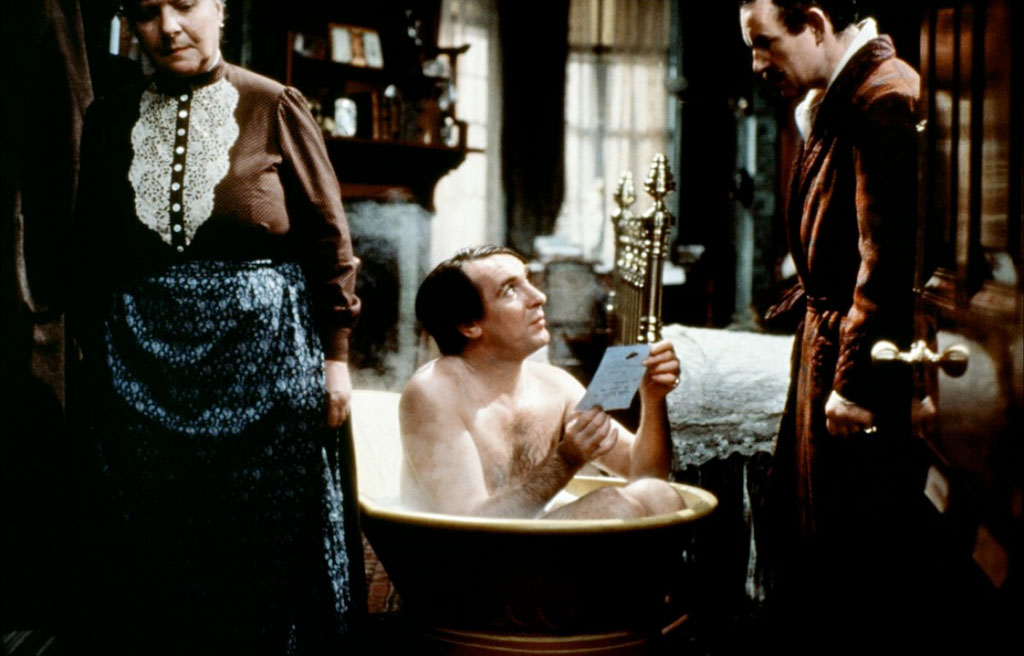 Robert Stephens, Colin Blakely dans La vie privée de Sherlock Holmes