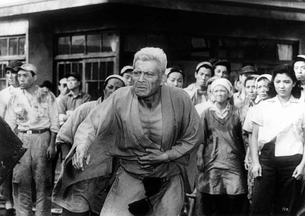 Toshirô Mifune, Takashi Shimura dans Vivre dans la peur