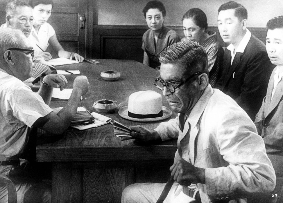Toshirô Mifune, Takashi Shimura dans Vivre dans la peur