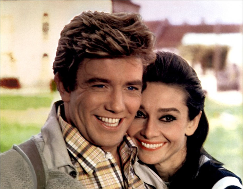 Audrey Hepburn, Albert Finney dans Voyage à deux