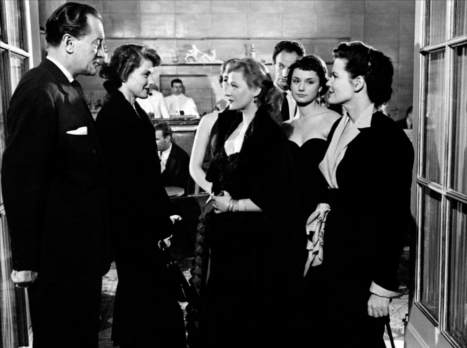 Ingrid Bergman, Maria Mauban, George Sanders dans Voyage en Italie