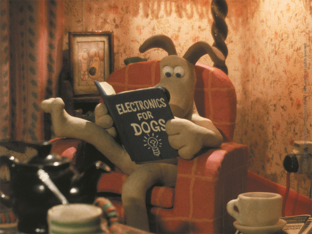 Dans Wallace & Gromit  - Rasé de près