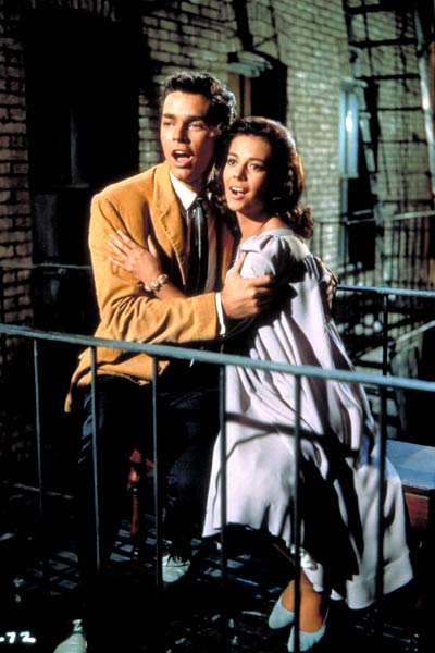 Natalie Wood, Richard Beymer dans West side story