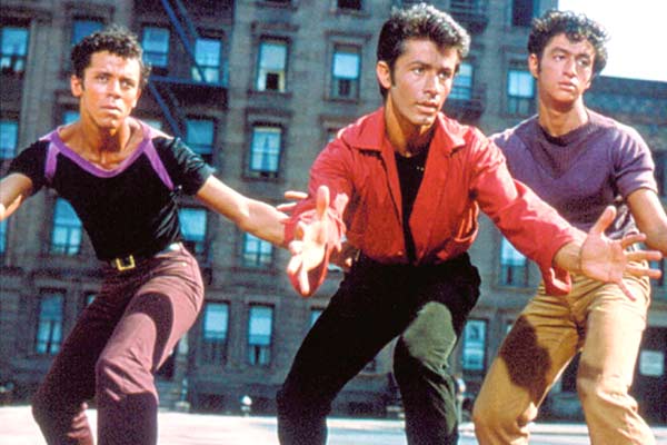 George Chakiris, Jay Norman, Eddie Verso dans West Side Story