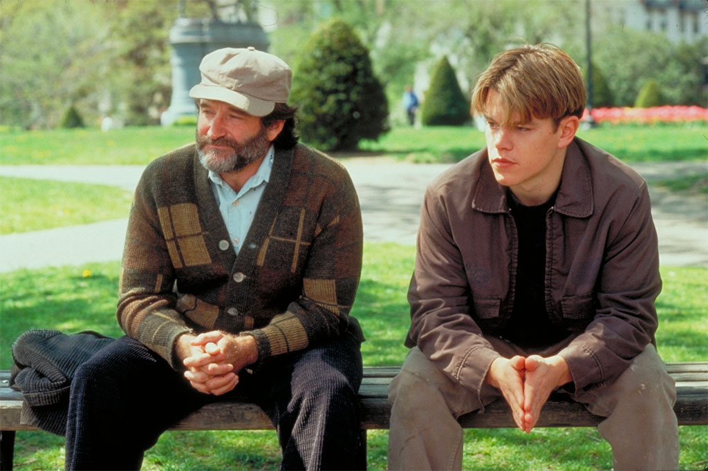 Matt Damon, Robin Williams dans Will Hunting