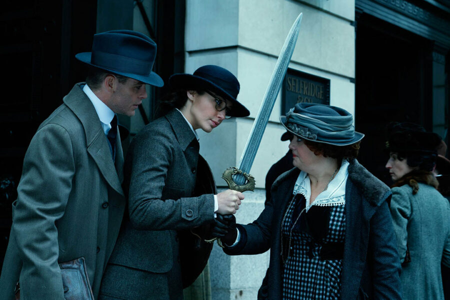 Afficher l'image Chris Pine, Gal Gadot, Lucy Davis