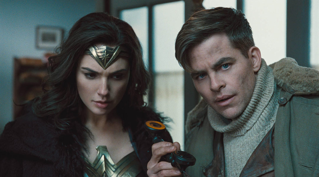 Chris Pine, Gal Gadot dans Wonder Woman