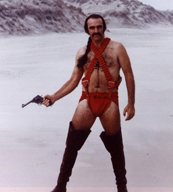 Sean Connery dans Zardoz
