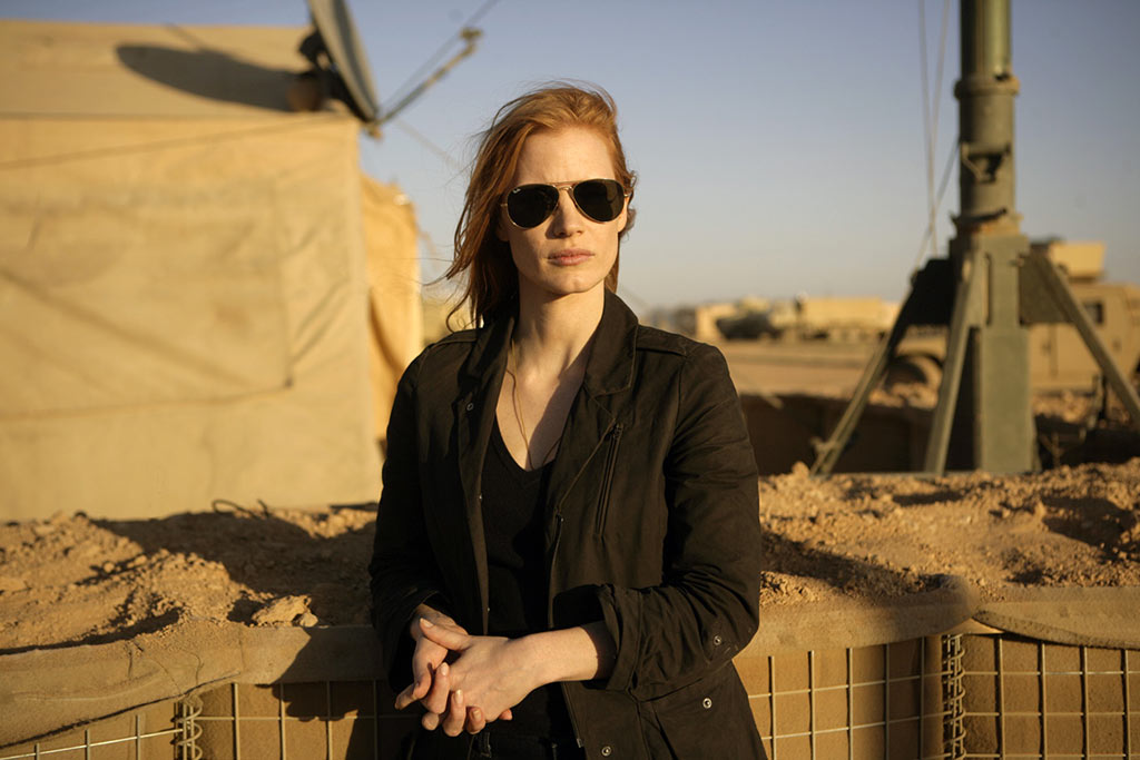 Jessica Chastain dans Zero dark Thirty