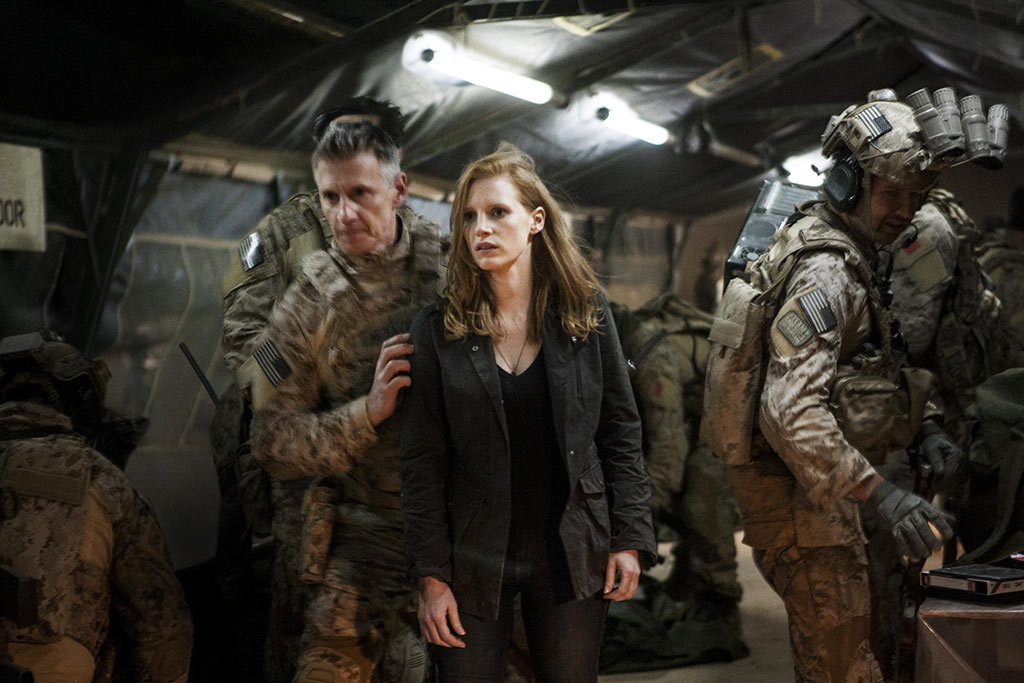 Jessica Chastain dans Zero dark Thirty