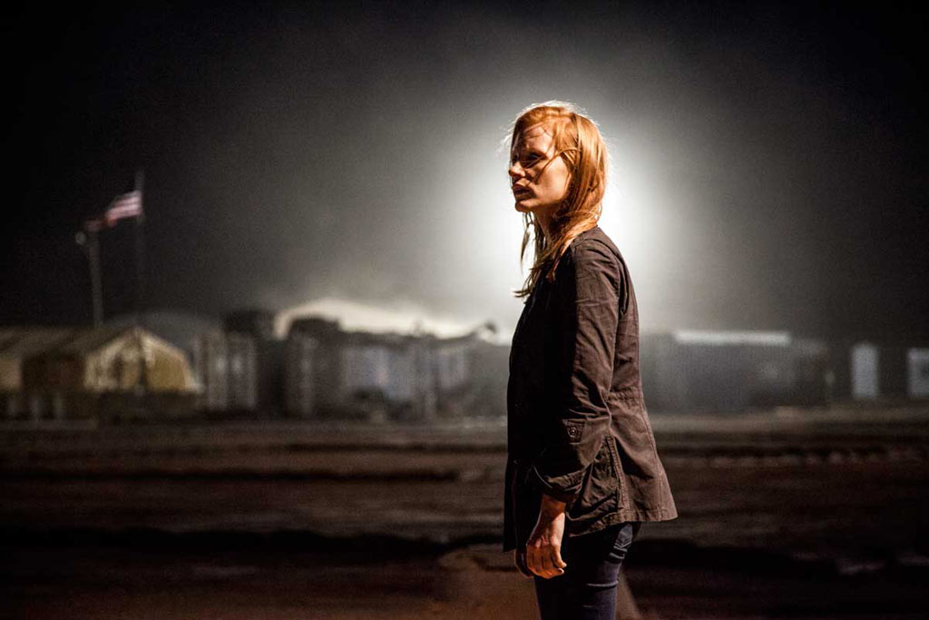 Jessica Chastain dans Zero dark Thirty