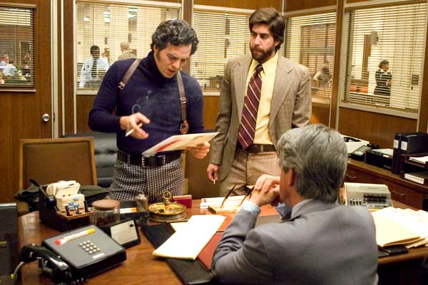 Dermot Mulroney, Adam Goldberg, Mark Ruffalo dans Zodiac